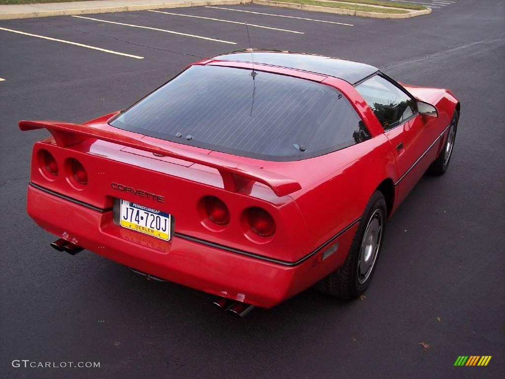 1985 Corvette Coupe - Bright Red / Carmine Red photo #13