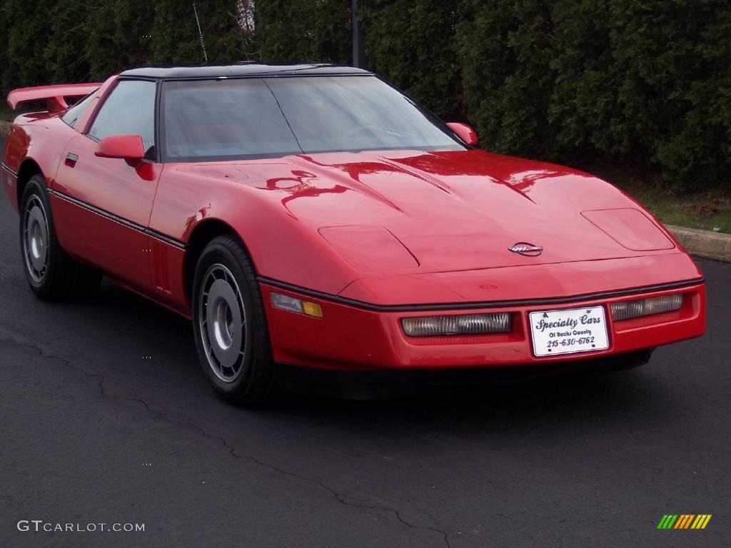 1985 Corvette Coupe - Bright Red / Carmine Red photo #21