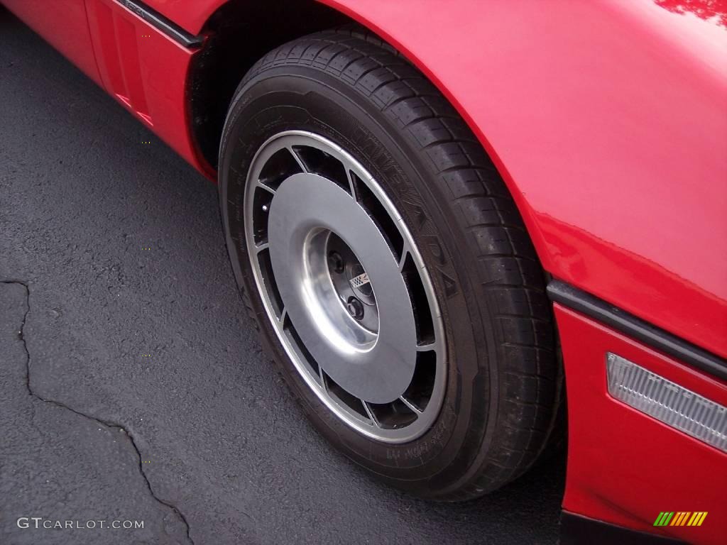 1985 Corvette Coupe - Bright Red / Carmine Red photo #22