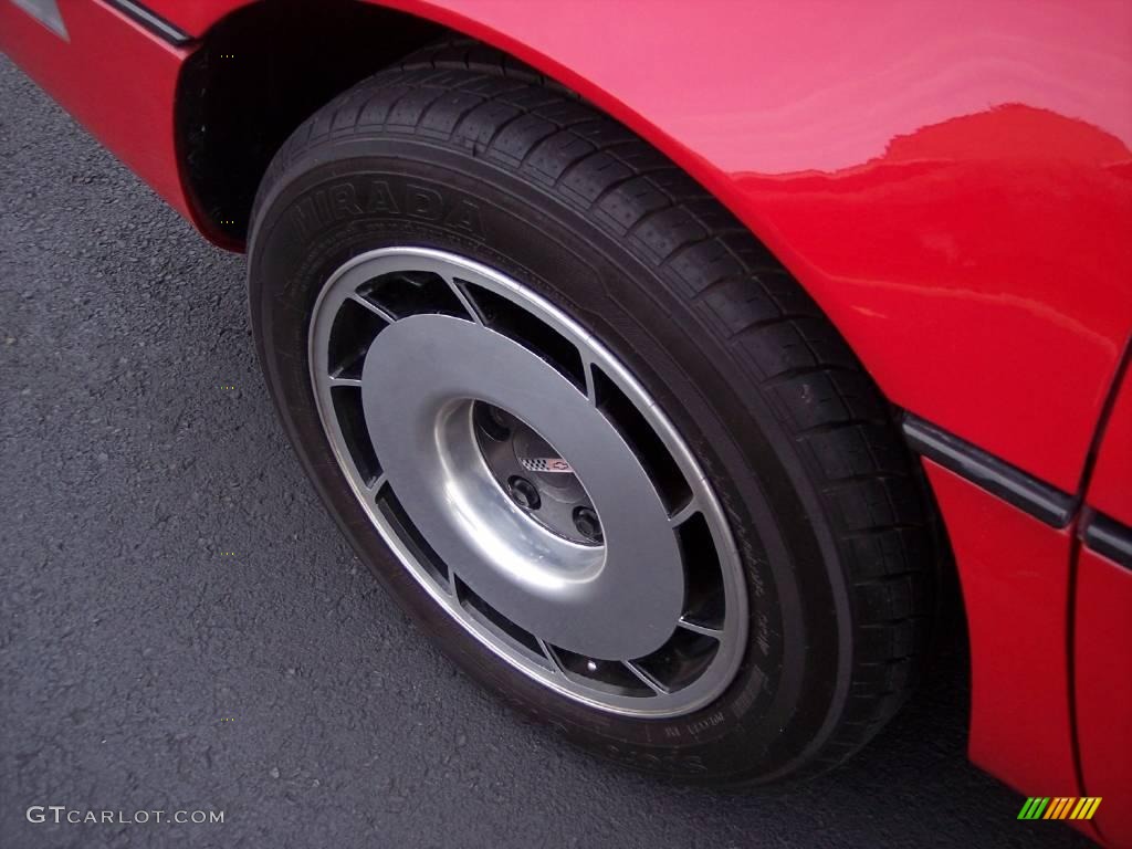 1985 Corvette Coupe - Bright Red / Carmine Red photo #23