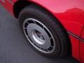1985 Bright Red Chevrolet Corvette Coupe  photo #23