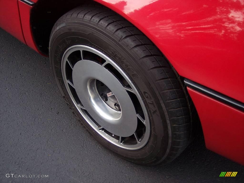 1985 Corvette Coupe - Bright Red / Carmine Red photo #24