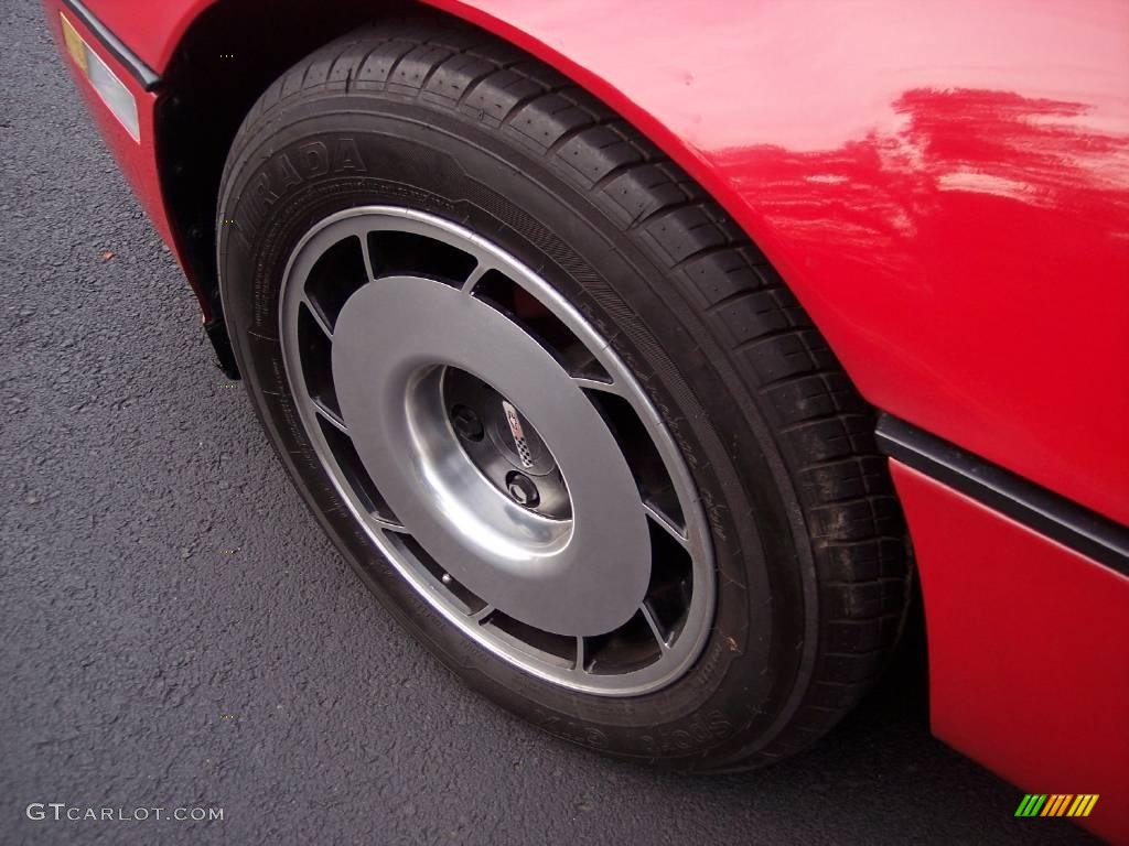 1985 Corvette Coupe - Bright Red / Carmine Red photo #25