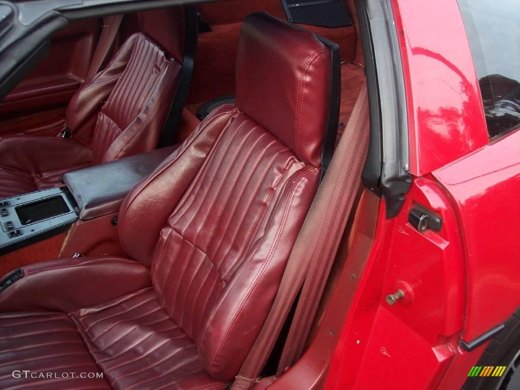 1985 Corvette Coupe - Bright Red / Carmine Red photo #30