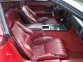 1985 Bright Red Chevrolet Corvette Coupe  photo #32