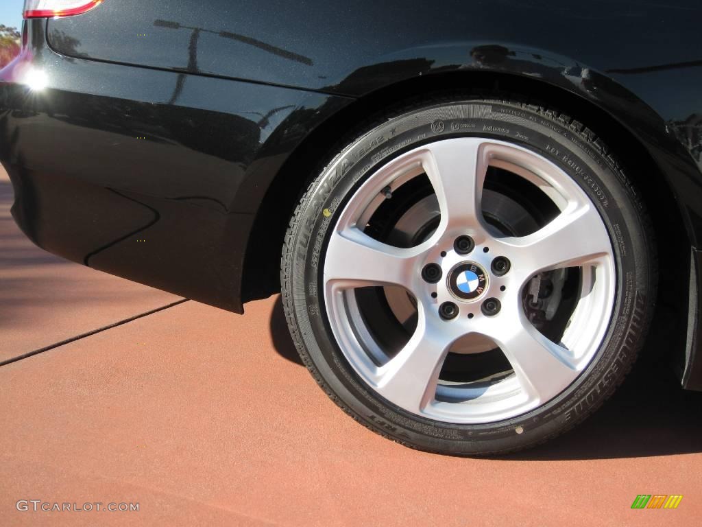 2007 3 Series 328i Coupe - Black Sapphire Metallic / Black Dakota Leather photo #10