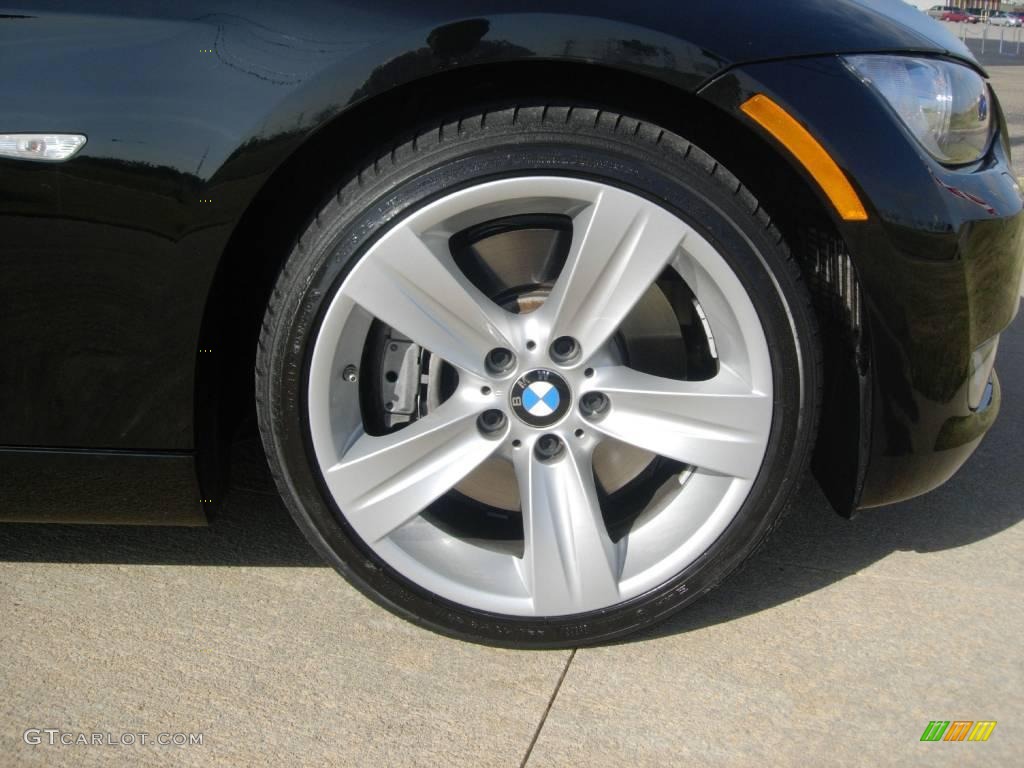 2009 3 Series 335i Coupe - Jet Black / Saddle Brown Dakota Leather photo #26