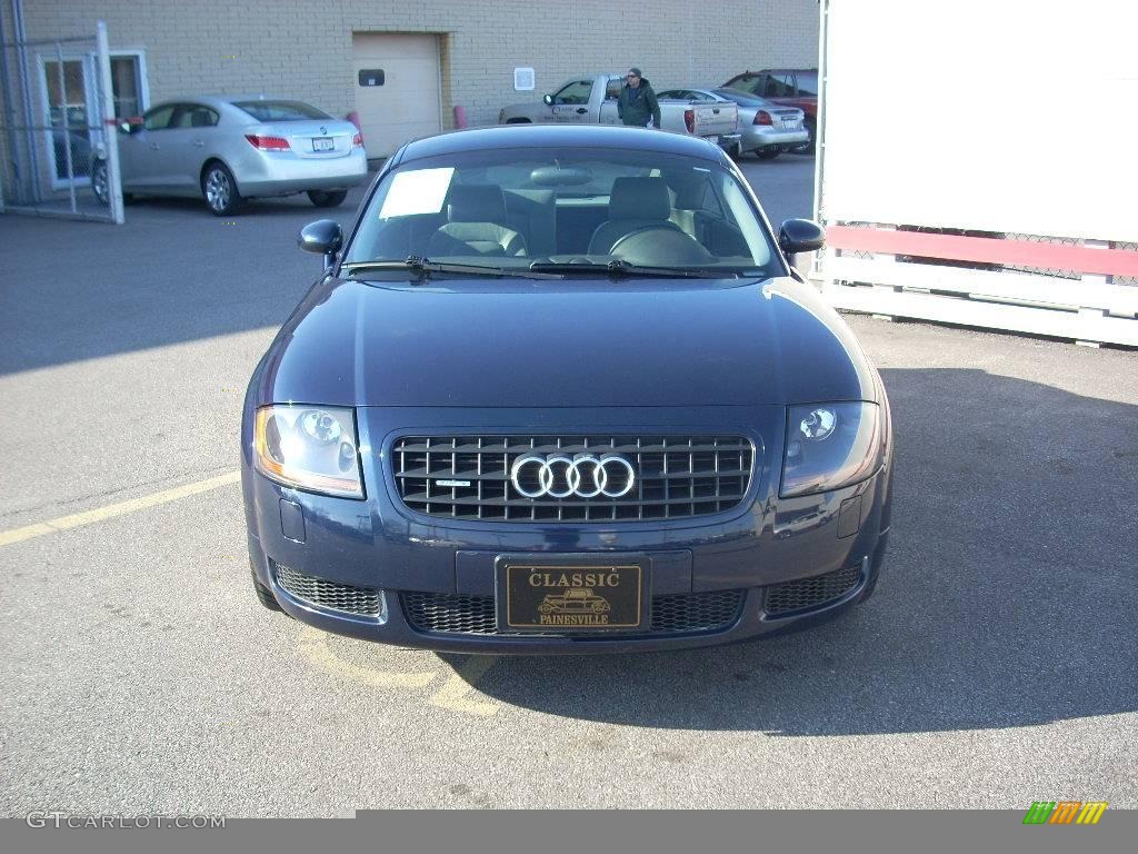 2004 TT 1.8T quattro Coupe - Moro Blue Pearl Effect / Aviator Grey photo #3