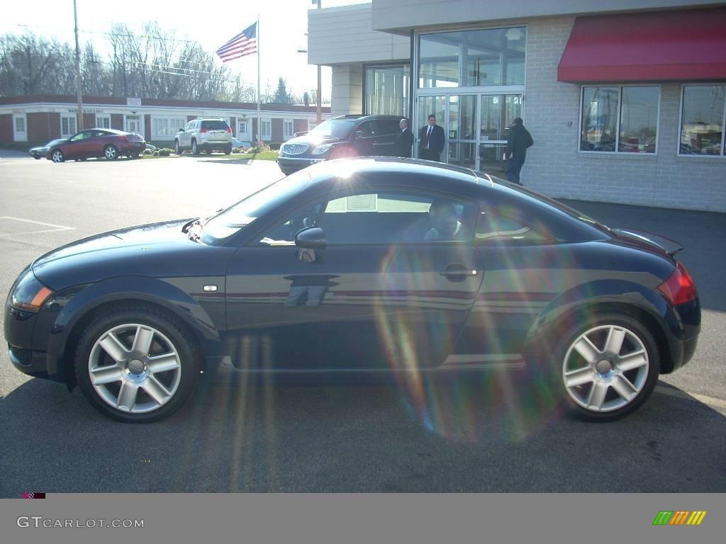 2004 TT 1.8T quattro Coupe - Moro Blue Pearl Effect / Aviator Grey photo #5