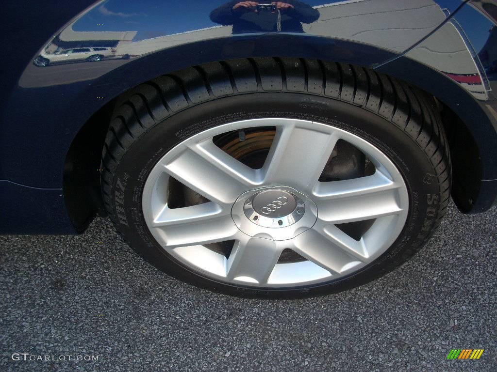 2004 TT 1.8T quattro Coupe - Moro Blue Pearl Effect / Aviator Grey photo #14