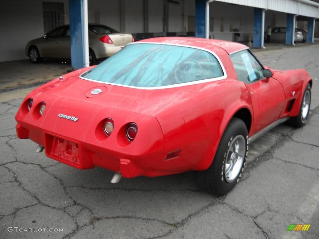 1978 Corvette Coupe - Red / Oyster photo #2