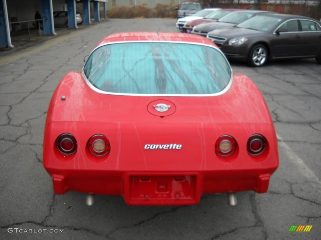 1978 Corvette Coupe - Red / Oyster photo #3