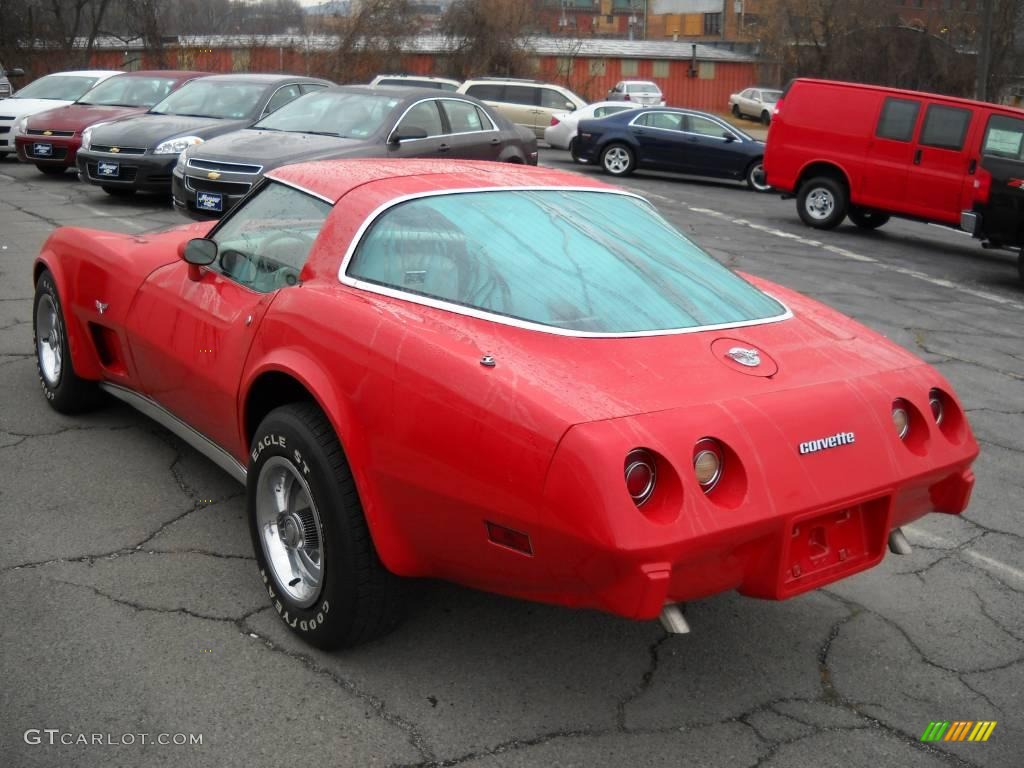 1978 Corvette Coupe - Red / Oyster photo #4
