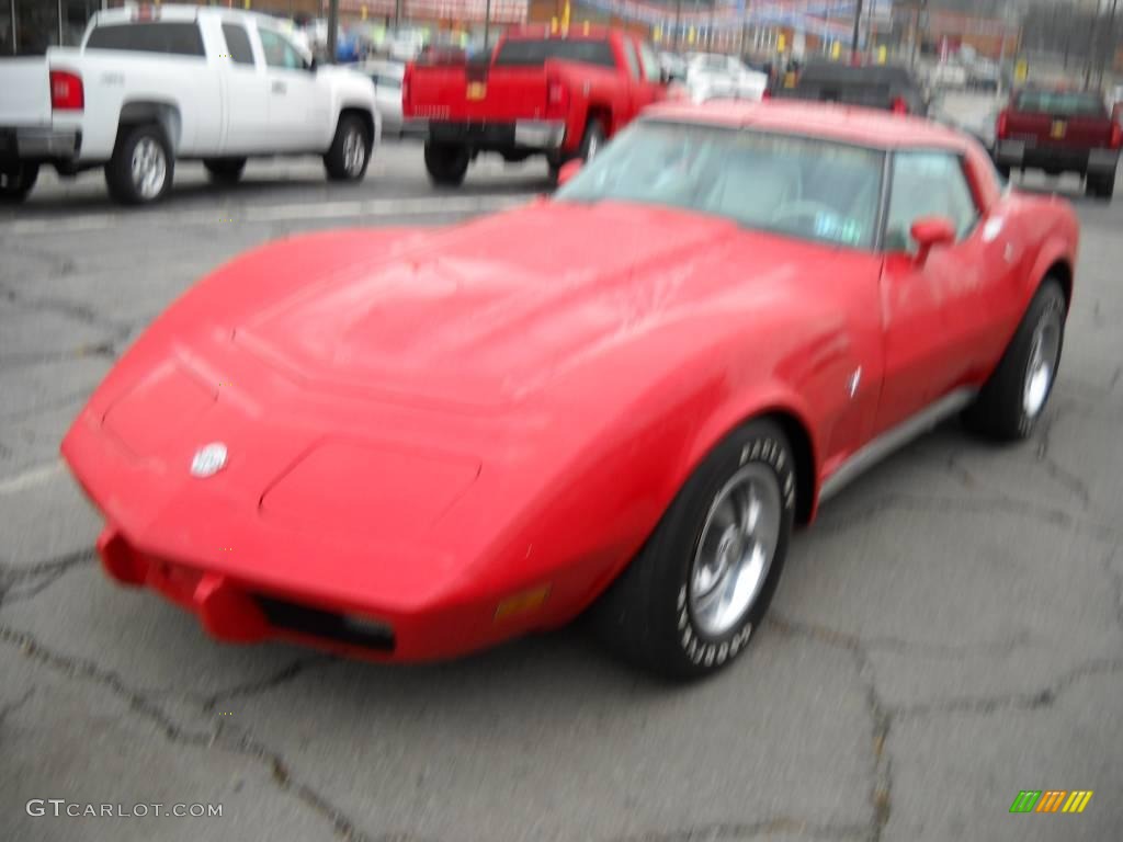 1978 Corvette Coupe - Red / Oyster photo #14