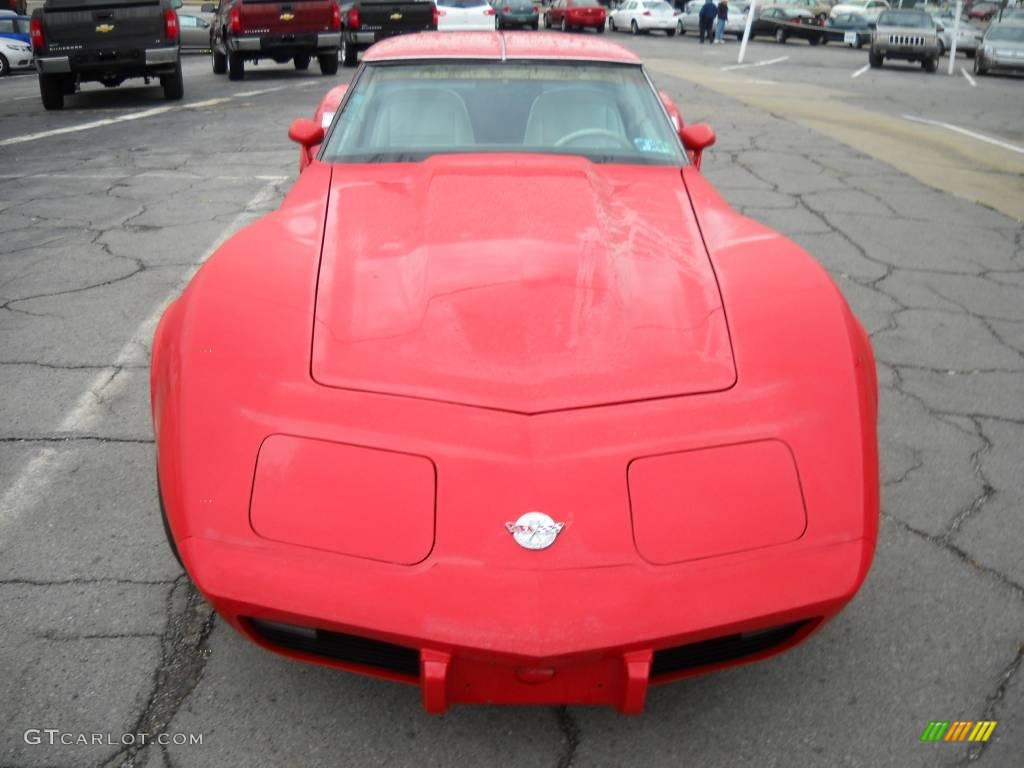 1978 Corvette Coupe - Red / Oyster photo #15