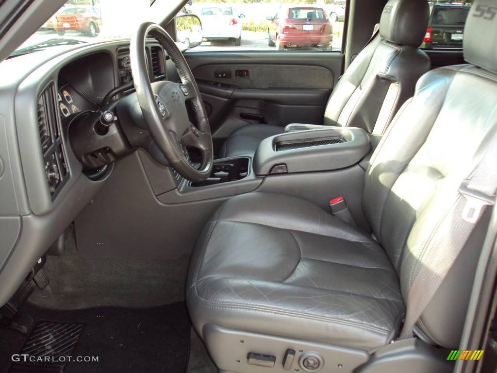 2003 Silverado 1500 SS Extended Cab AWD - Black / Dark Charcoal photo #4