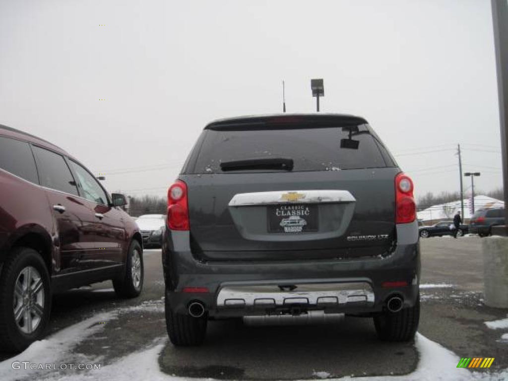 2010 Equinox LTZ - Cyber Gray Metallic / Jet Black/Light Titanium photo #4