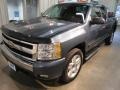 2008 Blue Granite Metallic Chevrolet Silverado 1500 LT Extended Cab 4x4  photo #2