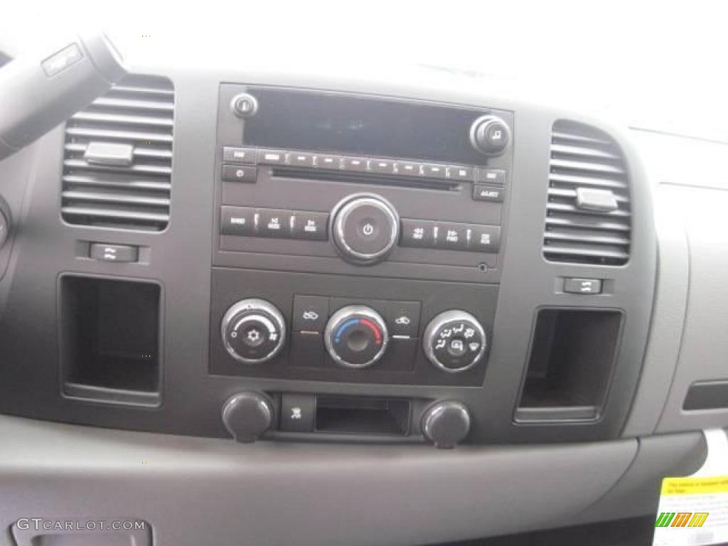 2010 Silverado 1500 Extended Cab 4x4 - Sheer Silver Metallic / Dark Titanium photo #7