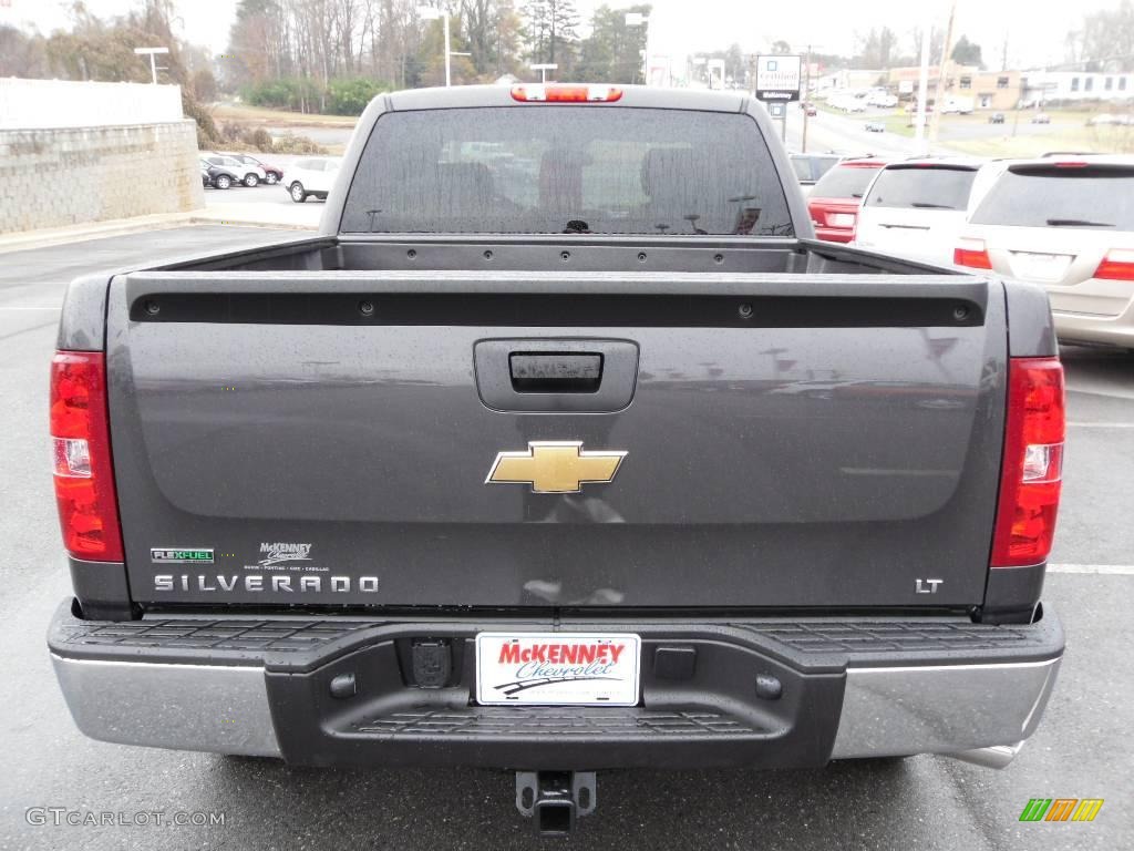 2010 Silverado 1500 LT Extended Cab - Taupe Gray Metallic / Light Titanium/Ebony photo #3