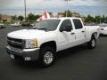 2009 Summit White Chevrolet Silverado 2500HD LT Crew Cab 4x4  photo #2