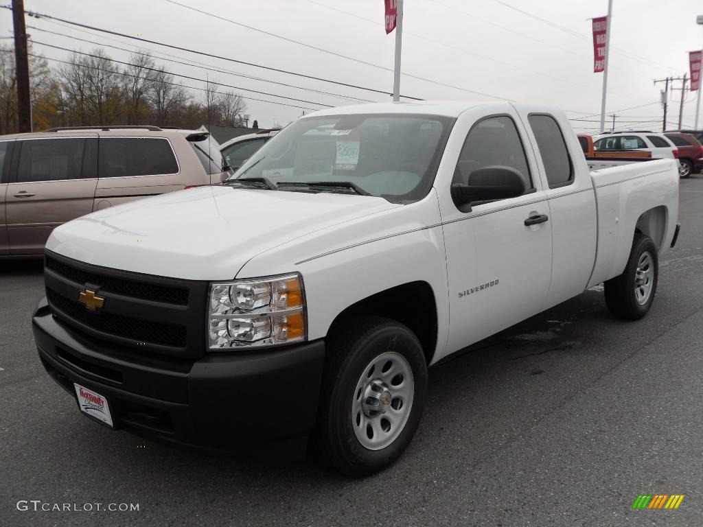 Summit White Chevrolet Silverado 1500