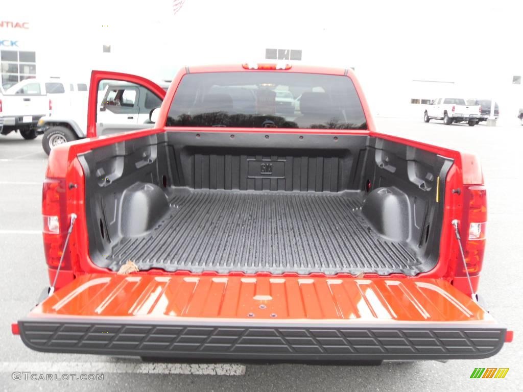 2010 Silverado 1500 LS Extended Cab - Victory Red / Dark Titanium photo #15