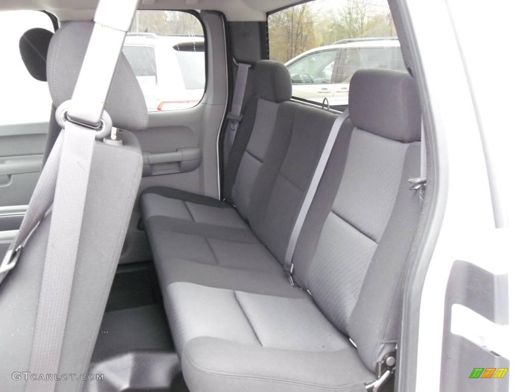 2010 Silverado 1500 Extended Cab - Summit White / Dark Titanium photo #12