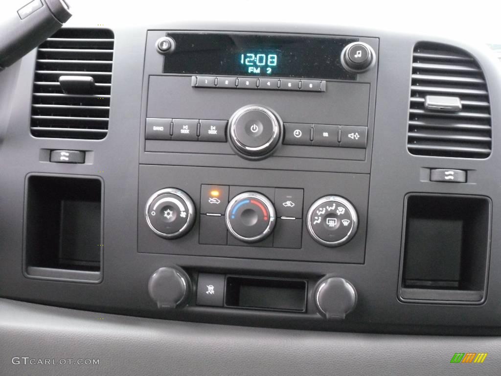 2010 Silverado 1500 Extended Cab - Summit White / Dark Titanium photo #14