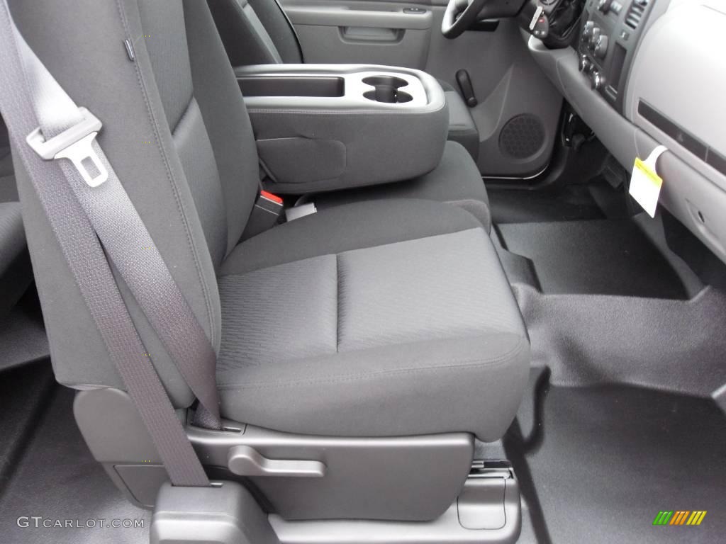 2010 Silverado 1500 Extended Cab - Summit White / Dark Titanium photo #18