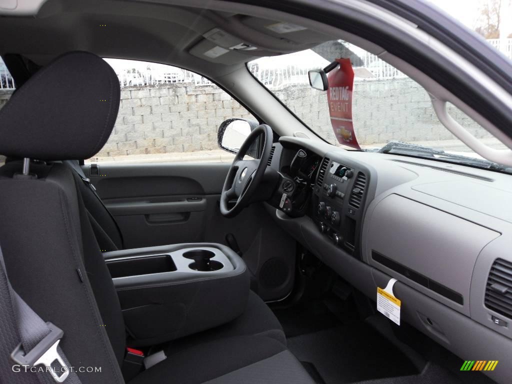 2010 Silverado 1500 Extended Cab - Summit White / Dark Titanium photo #20