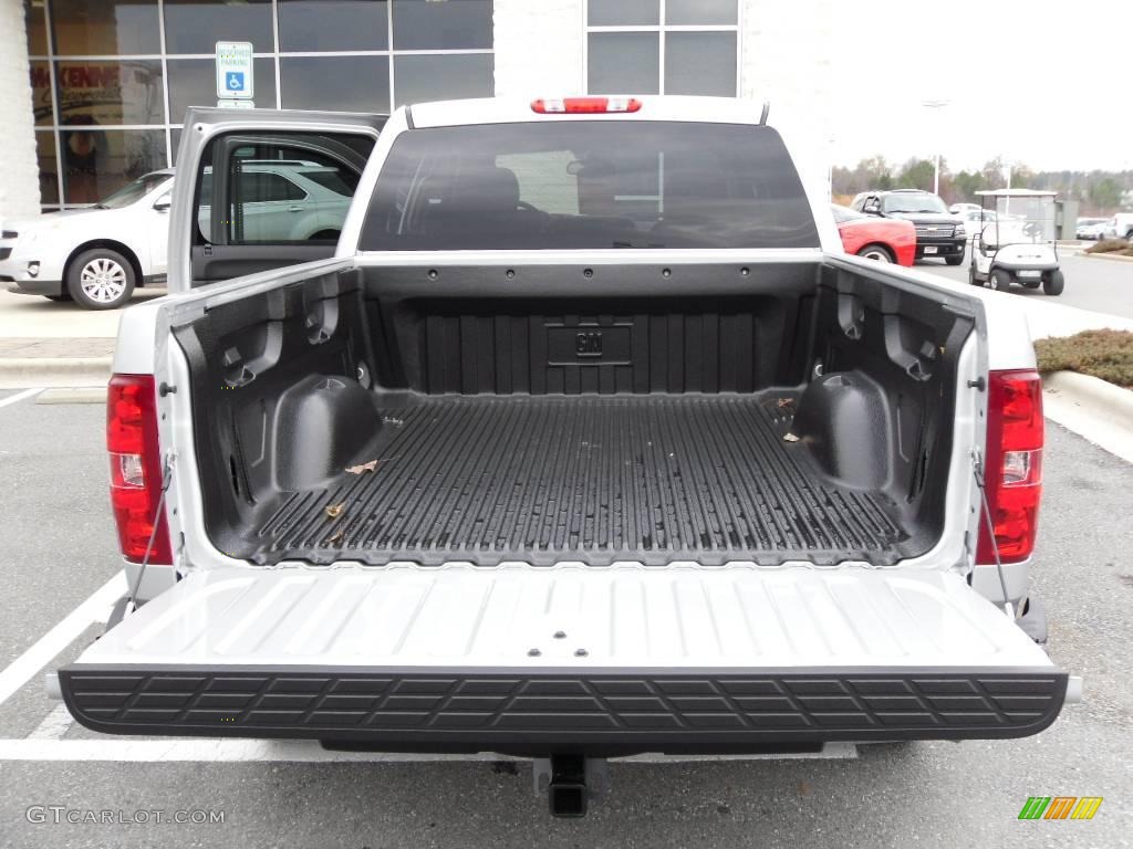 2010 Silverado 1500 LT Crew Cab - Sheer Silver Metallic / Ebony photo #13