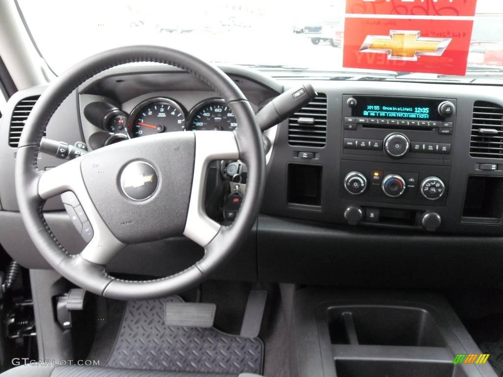 2009 Silverado 1500 LT Extended Cab - Black / Ebony photo #12