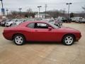 2010 Inferno Red Crystal Pearl Dodge Challenger SE  photo #5