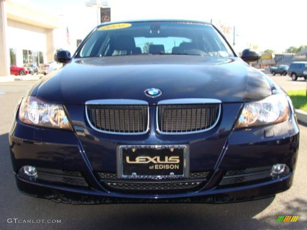 2006 3 Series 325xi Sedan - Monaco Blue Metallic / Black photo #2