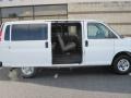 2009 Summit White Chevrolet Express LT 3500 Passenger Van  photo #7