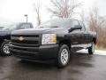 2010 Imperial Blue Metallic Chevrolet Silverado 1500 Extended Cab  photo #1