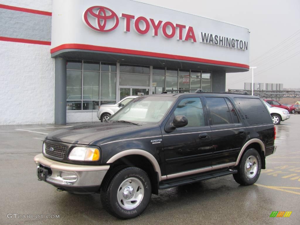 1998 Expedition Eddie Bauer 4x4 - Black / Medium Prairie Tan photo #1