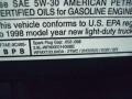 1998 Deep Emerald Green Metallic Ford Windstar GL  photo #22