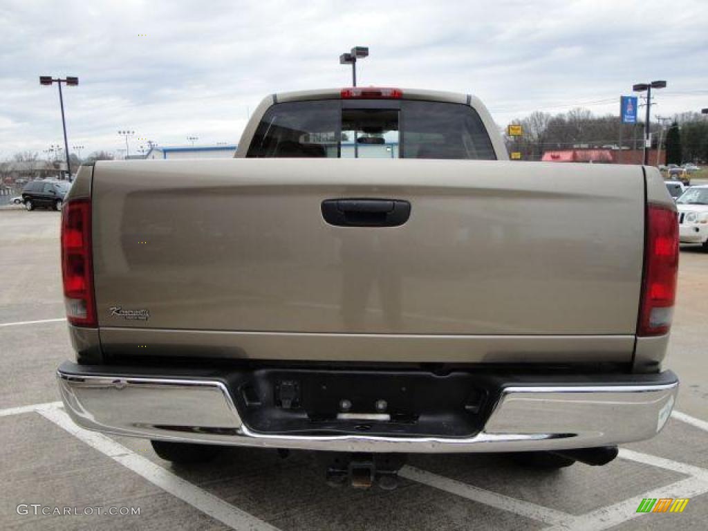 2006 Ram 2500 SLT Quad Cab 4x4 - Light Almond Pearl Metallic / Khaki photo #4