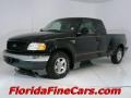 1999 Black Ford F150 Lariat Extended Cab  photo #1