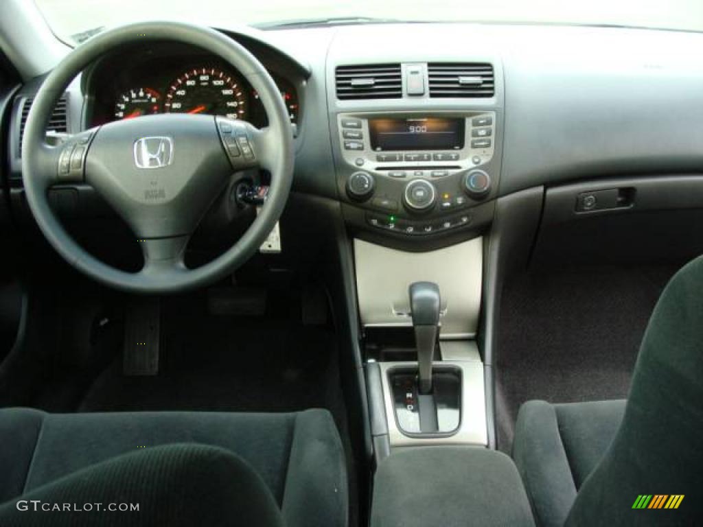 2006 Accord EX Coupe - Nighthawk Black Pearl / Black photo #9