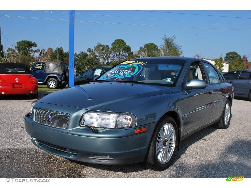 2003 S80 2.9 - Platinum Green Metallic / Light Sand photo #1