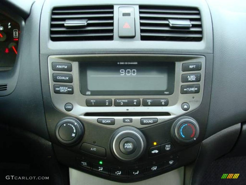2006 Accord EX Coupe - Nighthawk Black Pearl / Black photo #11
