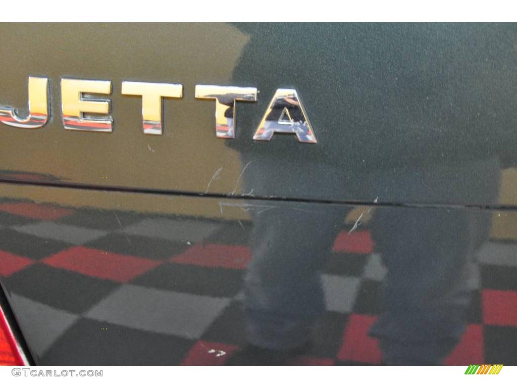 2004 Jetta GLS 1.8T Sedan - Alaska Green Metallic / Black photo #15
