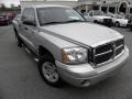 2007 Bright Silver Metallic Dodge Dakota SLT Quad Cab  photo #1