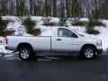 2007 Bright White Dodge Ram 1500 SLT Regular Cab  photo #4