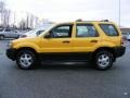 2003 Chrome Yellow Metallic Ford Escape XLS V6  photo #2