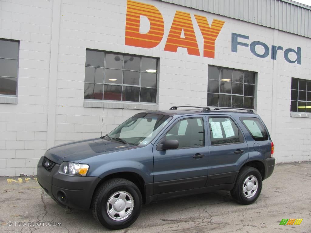 2006 Escape XLS 4WD - Norsea Blue Metallic / Medium/Dark Flint photo #1