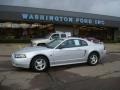 2004 Silver Metallic Ford Mustang V6 Coupe  photo #1